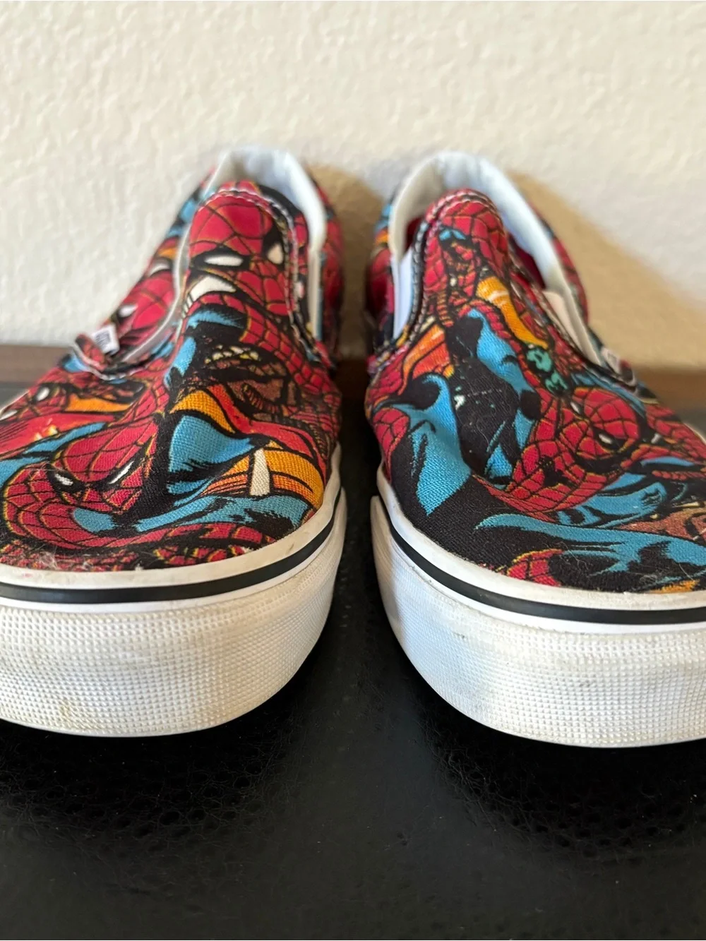 Vans X Marvel The Amazing Spider-Man Slip On Loafer Men Size 8